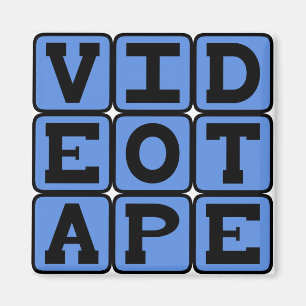 Videoband, VHS-band Magnet