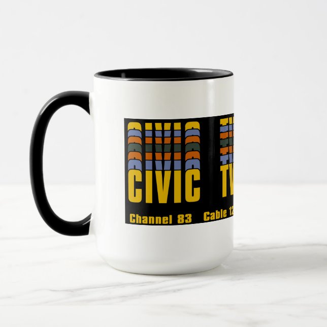 Videodrome Civic TV Mugg (Vänster)