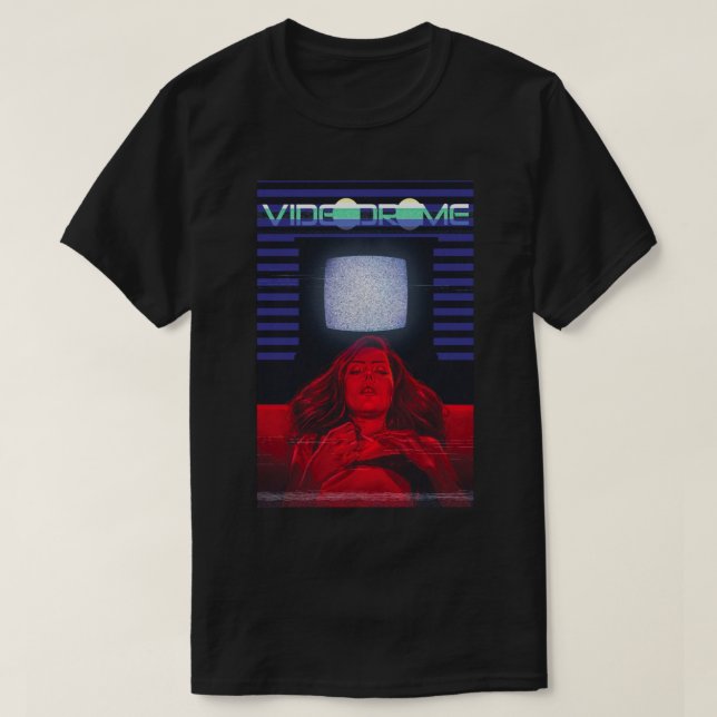 VIDEODROME MOVIE T SHIRT (Design framsida)