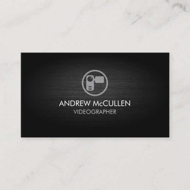 Videofilm för Videograf Visitkort (Framsida)