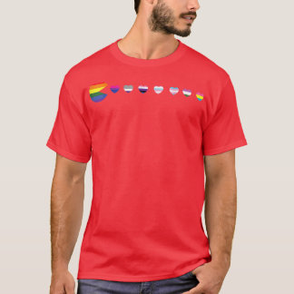VideoGame Funny Gaming LGBTQ Ally Flagga Gamer för T Shirt