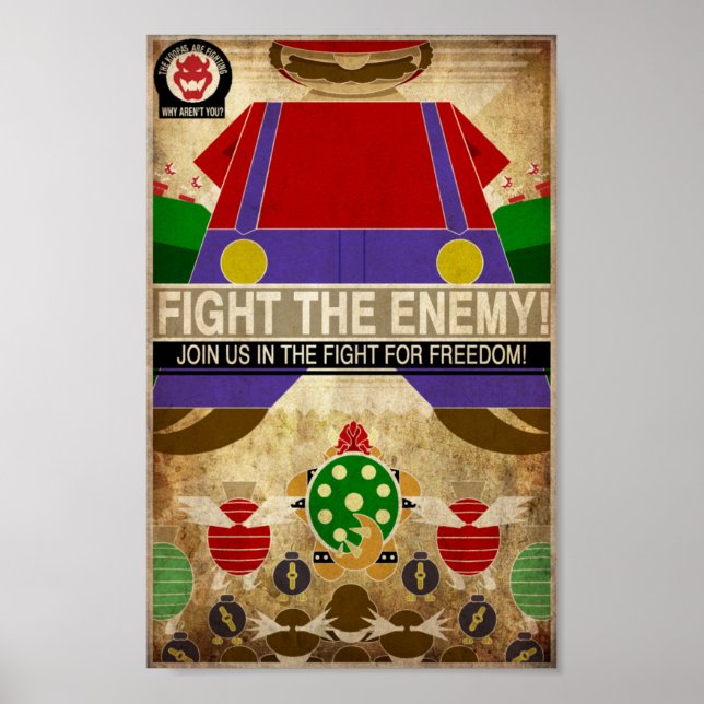 Videogame Propaganda Poster (Framsidan)