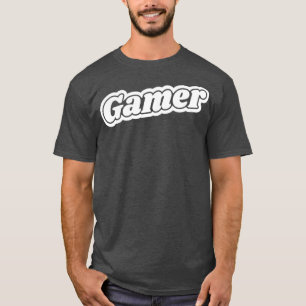 Videogamer för spelspelaren t shirt