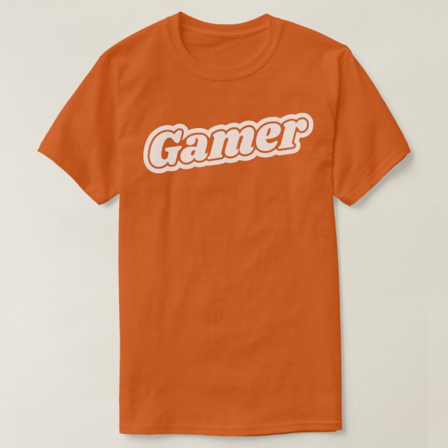 Videogamer för spelspelaren t shirt (Design framsida)
