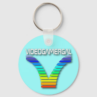 Videogamergal Keychain Nyckelring