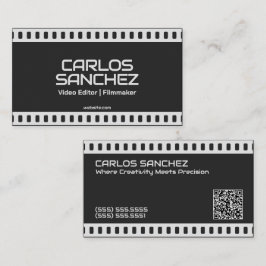 🎞️ Videograf Filmmaker-Anpassningsbar QR