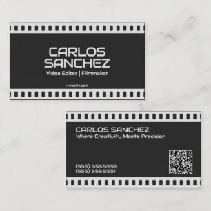 🎞️ Videograf Filmmaker-Anpassningsbar QR