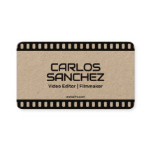 📽️ Videograf Filmmaker-Anpassningsbar QR