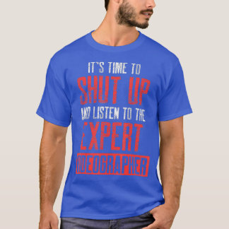Videograf Lyssna Videography Filmmaker Gift T Shirt