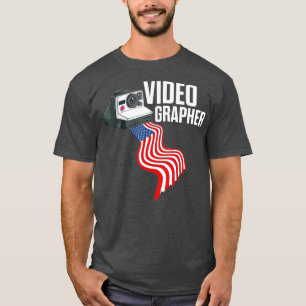 Videograf Practicing Videography Filmmaker T Shirt