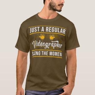 Videograf - Spara videografi - filmmakare T Shirt