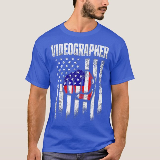 Videographer Mentors Videography Filmmaker Gift T Shirt (Framsida)