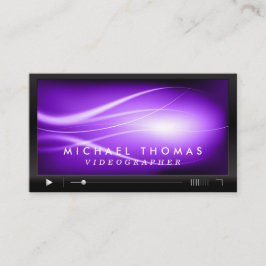 Videographer visitkortar visitkort