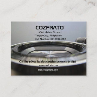 Videography - video visitkort