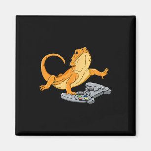 Videokamera i Dragon Lizard Gamer Magnet