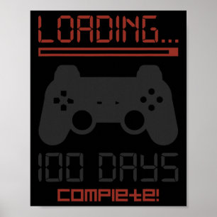 Videokamera på 100 dagar i skolan - färdigt spelsp poster