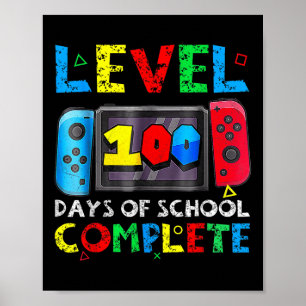 Videokamera på 100 dagar i skolan - färdigt spelsp poster