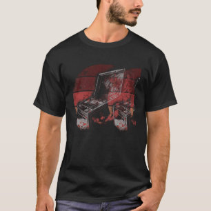 Videokameran C för Pinball Maskin Retro Player-spe T Shirt