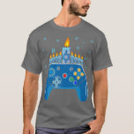 Videokamspelskontroll Hanukkah Menorah Candles T Shirt<br><div class="desc">Videospelskontroll Hanukkah Menorah Candles .</div>
