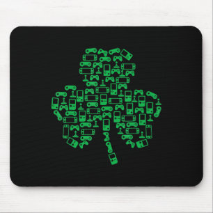 Videokamspelskontroll Shamrock Irish Gamer St Patr Musmatta