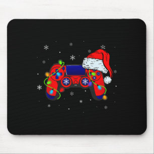 Videokamspelskontrollanten Santa Hat jul Gamer Bo Musmatta