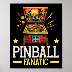 Videoklippspel för spelspel i Pinbyll Maskin Arcad Poster