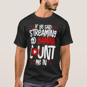 Videomikrofon för direktuppspelning av Online Stre T Shirt