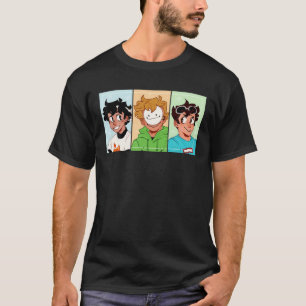Videoogame för bildspel i Dream-SMP Cosplay T Shirt