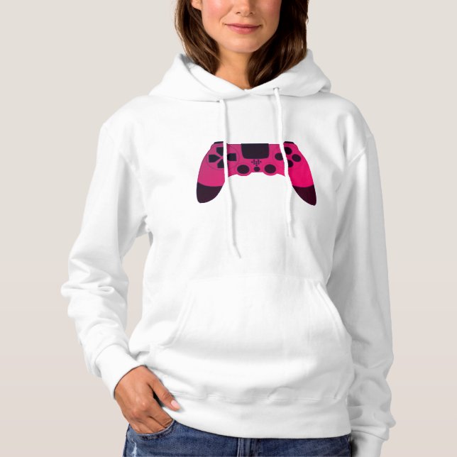Videoogamer för spelkontroll Nerd Gamer T Shirt (Framsida)