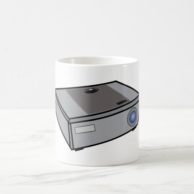 Videoprojektor Kaffemugg (Center)
