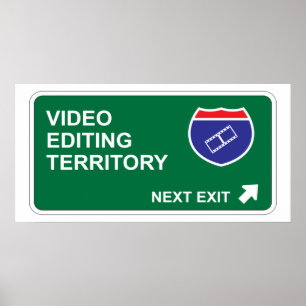 Videoredigering Nästa avslutning Poster
