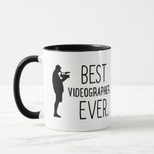 Videospecialistfotografipresenter för Videograf Mugg