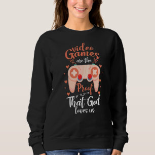 Videospel är ett bevis på att Gud Kärlek USA spela T Shirt