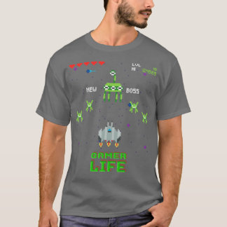 Videospel för Arcade-återställ utrymme3 T Shirt