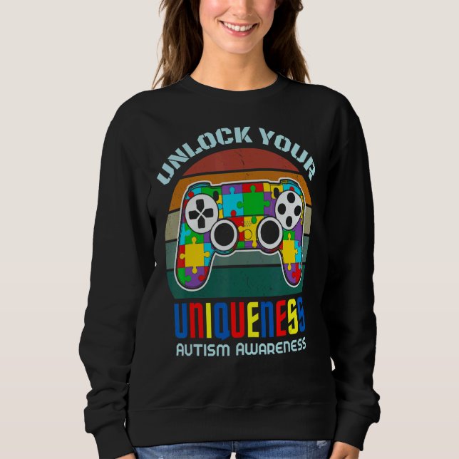 Videospel för spelarens barn Autism Awareness Boys T Shirt (Framsida)