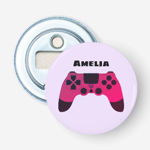 Videospel för spelkontroll Nerd Gamer Namn Flasköppnare