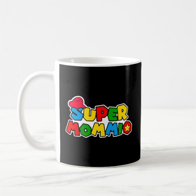 Videospel för toppen-Mommio' Mamma Mamma Mor Kaffemugg (Vänster)