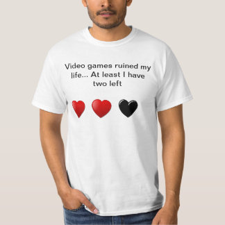 Videospel fördärvade min livT-tröja Tee Shirt