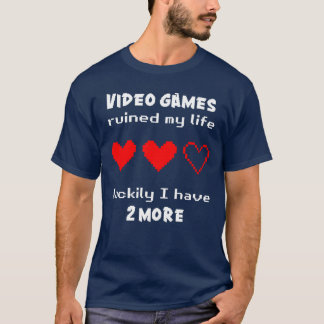 Videospel förstörde mitt liv t shirt