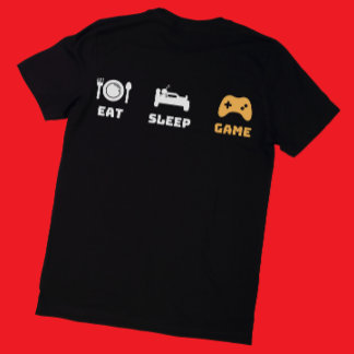 Videospel Geek Funny Gamer Pappa Eat-viltspel T Shirt