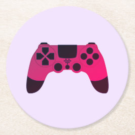 Videospel i spelstyrenheten Nerd Gamer Underlägg Papper Rund