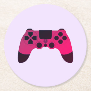 Videospel i spelstyrenheten Nerd Gamer Underlägg Papper Rund