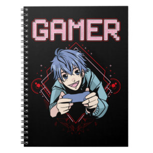 Videospel - Kid Anime Coola Console-spel Anteckningsbok