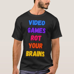 Videospel kör dina hjärnor 1 t shirt
