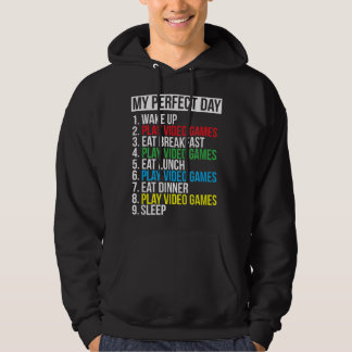 Videospel på min Perfekt - Coola, spelargåva Hoodie