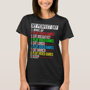 Videospel på min Perfekt - - funna Coola Gamer T Shirt