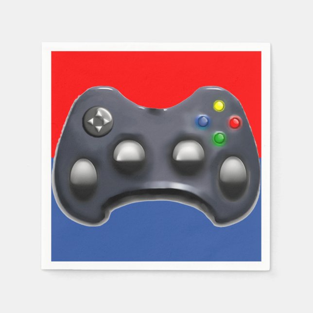 Videospel Party Pappersservett (Framsidan)