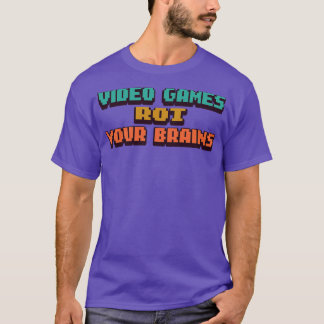 Videospel röjer dina hjärnor 24 t shirt