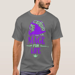 Videospel Roleplayer RPG MORPG Mage Gaming T Shirt