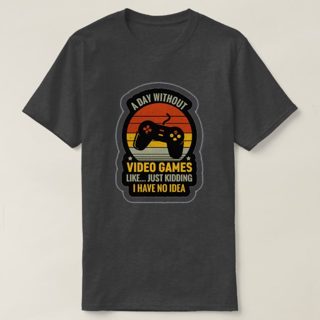 Videospel roterar dina hjärnor 40 t shirt (Design framsida)